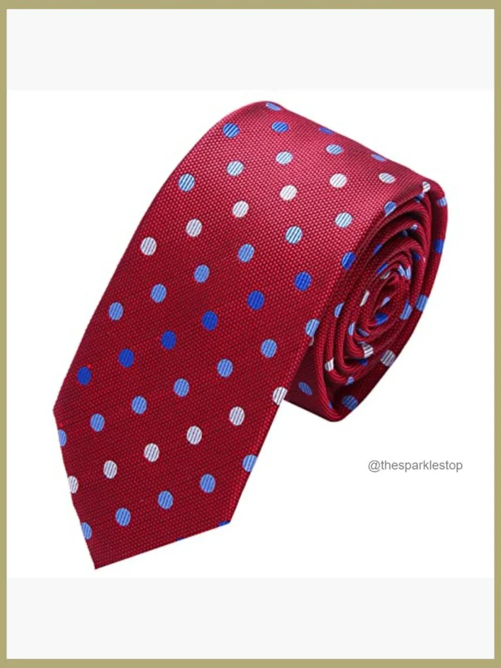 4 Pack Skinny Neckties for Men, 2.35" Wide Slim Ties, Polyester Silk Jacquard - Picture 4 of 7